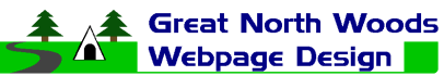 Great North Woods Webpage Design